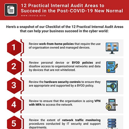 12 Practical Audit Areas to Succeed in the Post-COVID-19 Cyber World