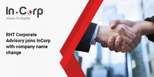 RHT Corporate Advisory joins InCorp with company name change