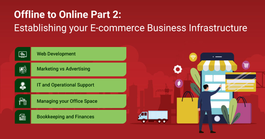 Offline to Online Part 2 – Establishing your E-commerce business Infrastructure