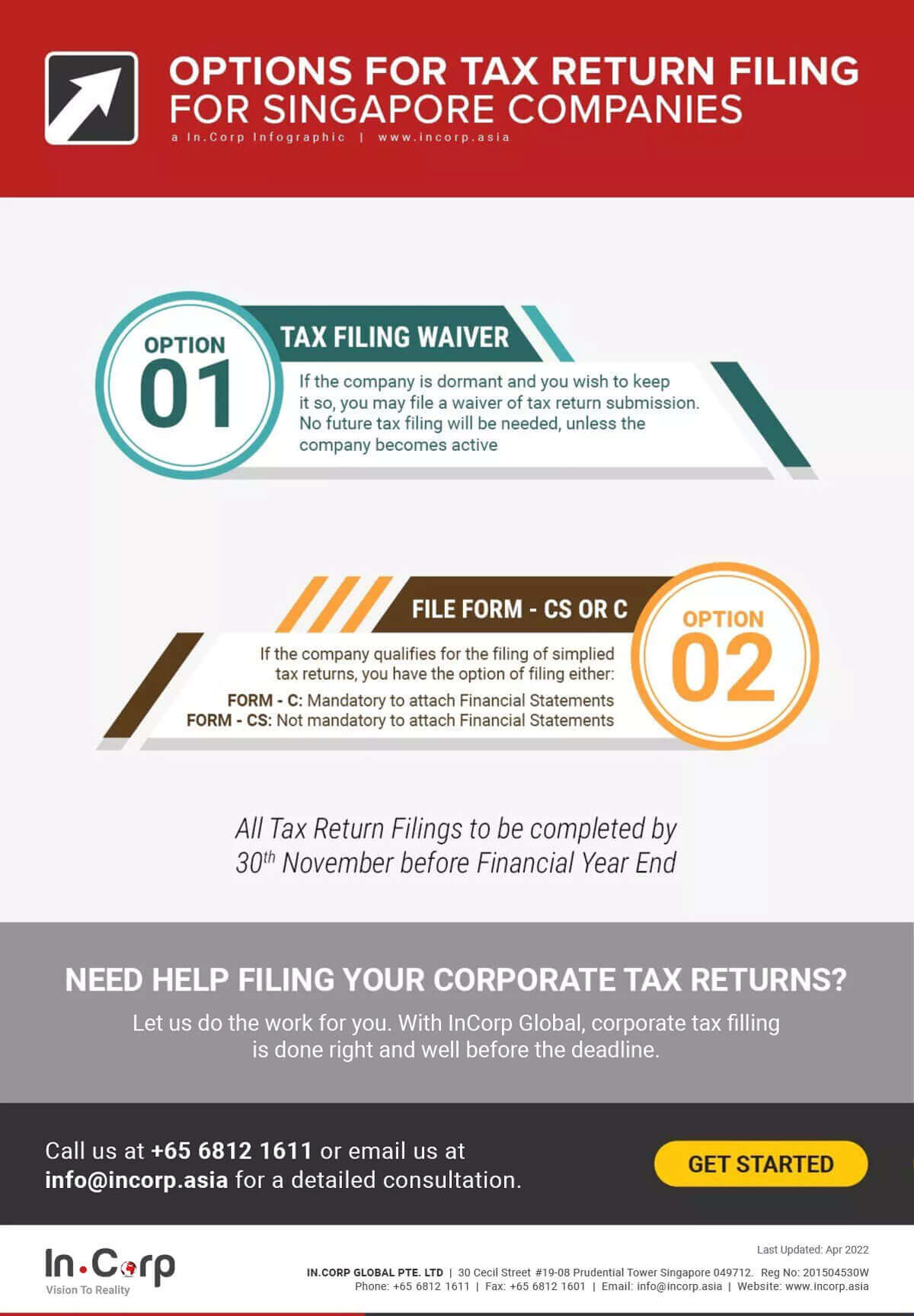 filing your singapore company tax returns options