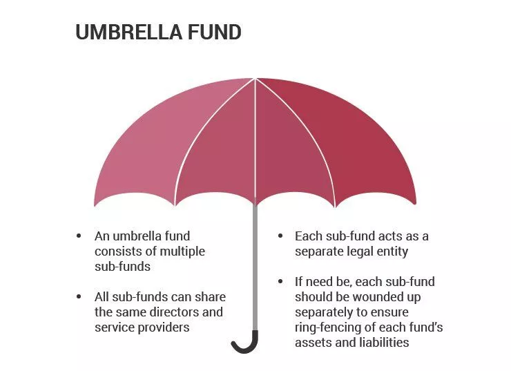 umbrella funds with several sub-funds