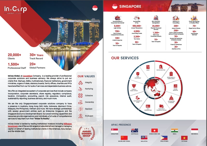 Singapore brochure