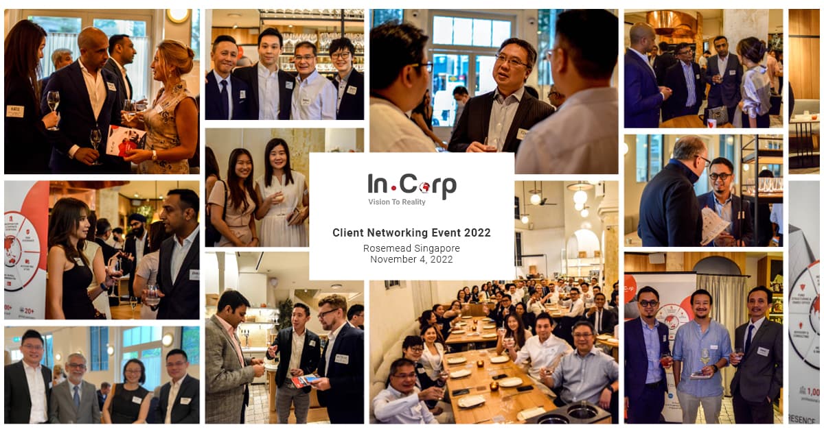 InCorp Asia Expansion Clients Networking Event 2022