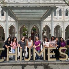 Chilling at Chijmes in September