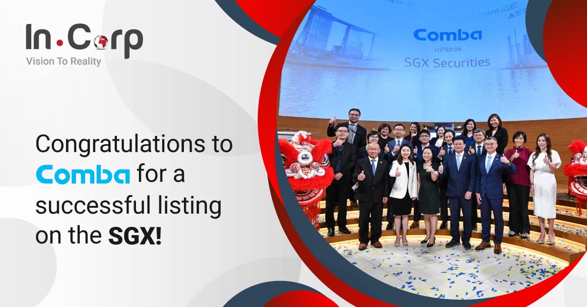 InCorp congratulates Comba Telecom on successful IPO listing on SGX