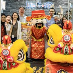 Inviting God of Wealth & Lion Dance Troupe into our office!