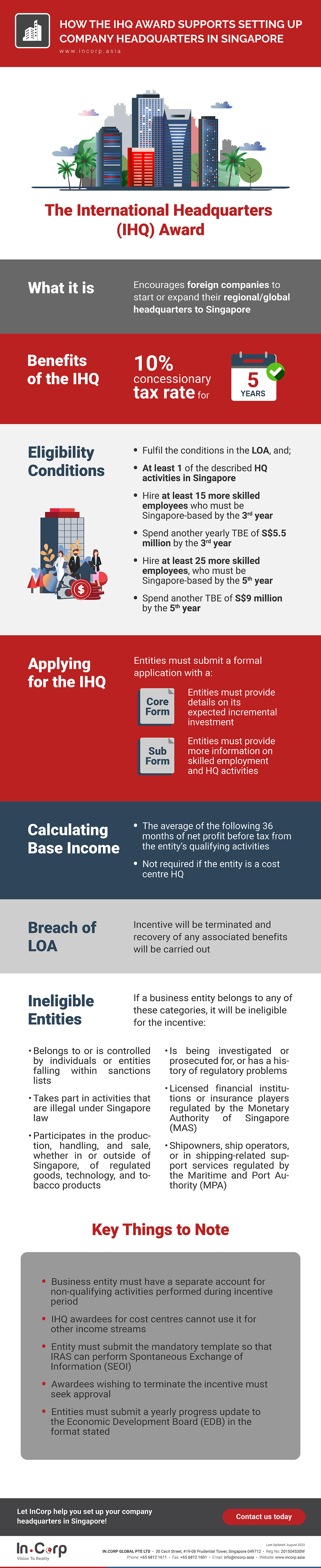 How the IHQ Award Supports Setting Up Company Headquarter