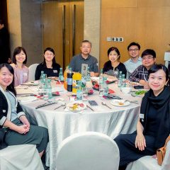 High tea networking with Shanghai business delegates