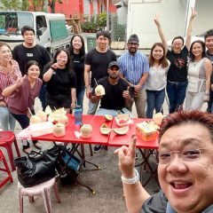 All Smiles at the Durian Fiesta