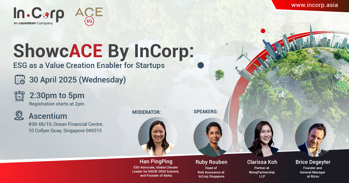 ShowcACE by InCorp: ESG as a Value Creation Enabler for Startups