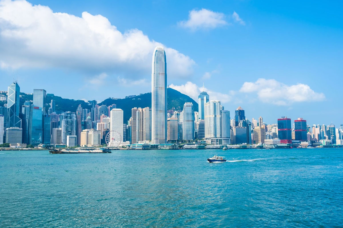 Image of Hong Kong's business area