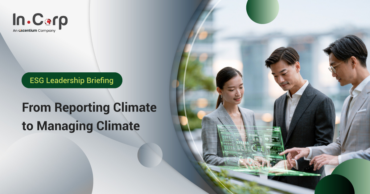 From Reporting to Managing Climate